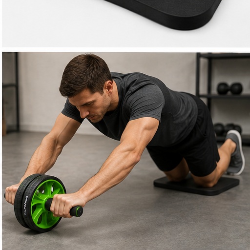 Ab Roller in use