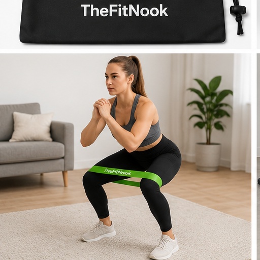 Resistance Bands in use