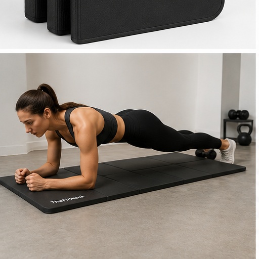 Gym Mat in use